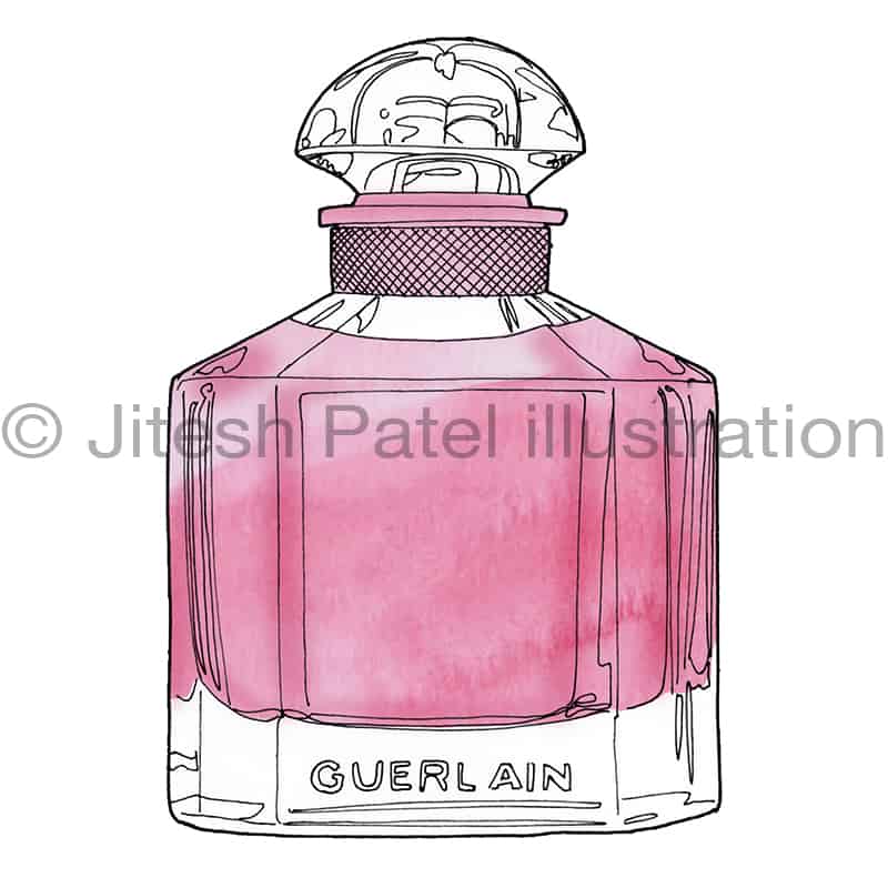 Perfume Bottle Designs Drawing